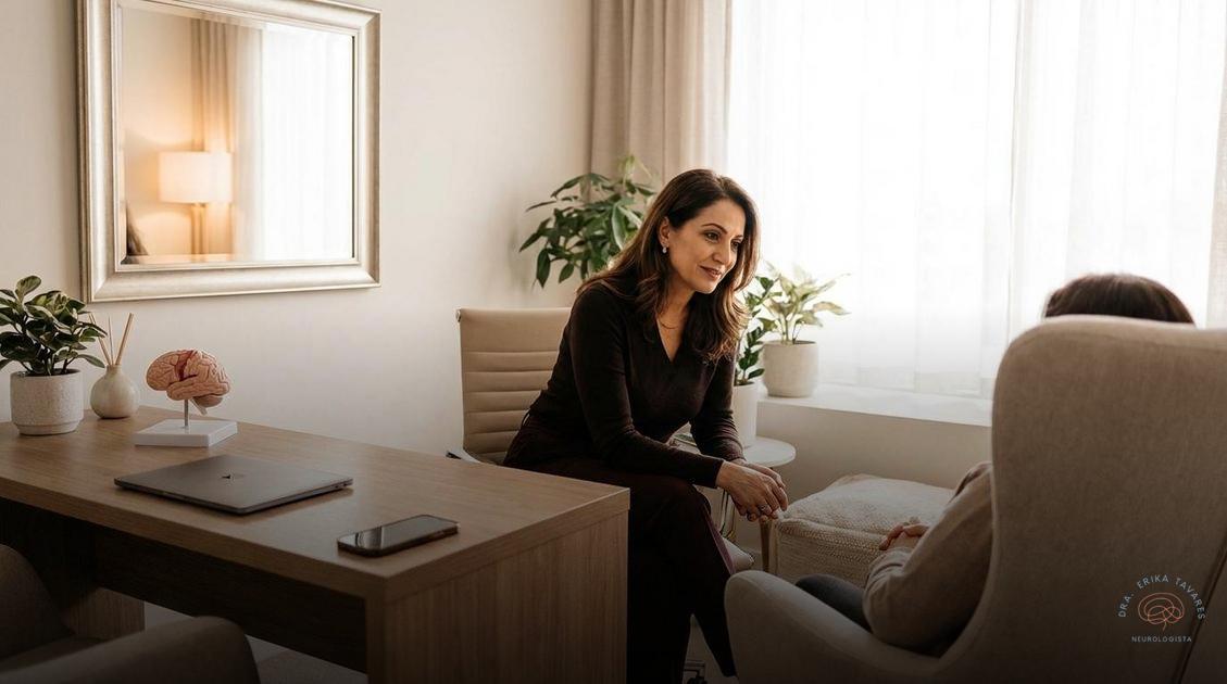 Dra. Erika Tavares, neurologista em Joinville, Jaraguá do Sul, Pomerode, Blumenau, Florianópolis. Saúde cerebral; enxaqueca; analgésico;neurologista;Neurologista em Jaraguá do Sul; Clínica de neurologia em Jaraguá do Sul; Médico especialista em dor de cabeça Jaraguá do Sul;Tratamento para enxaqueca em Jaraguá do Sul; Neurologista particular em Jaraguá do Sul; neuropediatra em Jaraguá do Sul; neurologista em pomerode;neurologista;Especialista em enxaqueca;Neurologista especialista em cefaleia;Tratamento preventivo para enxaqueca;Enxaqueca crônica tem cura;Enxaqueca refratária tratamento;Toxina botulínica para enxaqueca;Aplicação de toxina botulínica para dor de cabeça;Novos tratamentos para enxaqueca;Bloqueio anestésico para dor de cabeça;Diferença entre enxaqueca e dor de cabeça tensional;Enxaqueca com aura sintomas;Enxaqueca menstrual tratamento;Alimentos que causam enxaqueca;Por que minha cabeça dói todo dia;venvanse