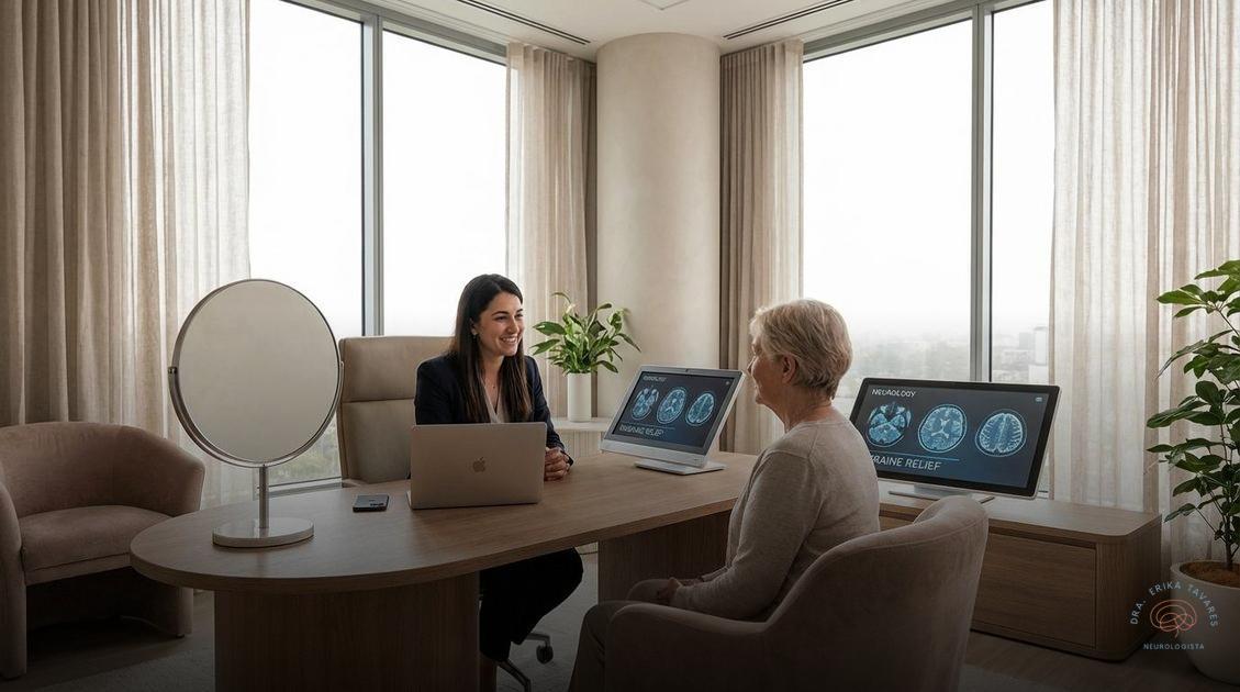 Dra. Erika Tavares, neurologista em Joinville, Jaraguá do Sul, Pomerode, Blumenau, Florianópolis. Saúde cerebral; enxaqueca; analgésico;neurologista;Neurologista em Jaraguá do Sul; Clínica de neurologia em Jaraguá do Sul; Médico especialista em dor de cabeça Jaraguá do Sul;Tratamento para enxaqueca em Jaraguá do Sul; Neurologista particular em Jaraguá do Sul; neuropediatra em Jaraguá do Sul; neurologista em pomerode;neurologista;Especialista em enxaqueca;Neurologista especialista em cefaleia;Tratamento preventivo para enxaqueca;Enxaqueca crônica tem cura;Enxaqueca refratária tratamento;Toxina botulínica para enxaqueca;Aplicação de toxina botulínica para dor de cabeça;Novos tratamentos para enxaqueca;Bloqueio anestésico para dor de cabeça;Diferença entre enxaqueca e dor de cabeça tensional;Enxaqueca com aura sintomas;Enxaqueca menstrual tratamento;Alimentos que causam enxaqueca;Por que minha cabeça dói todo dia;hiperfoco