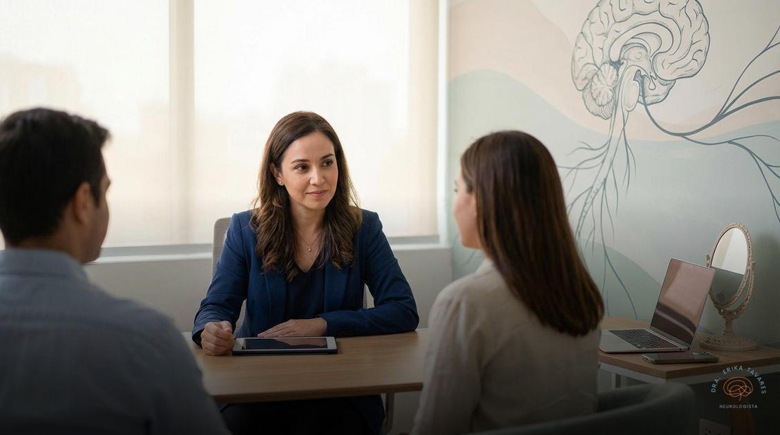 Dra. Erika Tavares, neurologista em Joinville, Jaraguá do Sul, Pomerode, Blumenau, Florianópolis. Saúde cerebral; enxaqueca; analgésico;neurologista;Neurologista em Jaraguá do Sul; Clínica de neurologia em Jaraguá do Sul; Médico especialista em dor de cabeça Jaraguá do Sul;Tratamento para enxaqueca em Jaraguá do Sul; Neurologista particular em Jaraguá do Sul; neuropediatra em Jaraguá do Sul; neurologista em pomerode;neurologista;Especialista em enxaqueca;Neurologista especialista em cefaleia;Tratamento preventivo para enxaqueca;Enxaqueca crônica tem cura;Enxaqueca refratária tratamento;Toxina botulínica para enxaqueca;Aplicação de toxina botulínica para dor de cabeça;Novos tratamentos para enxaqueca;Bloqueio anestésico para dor de cabeça;Diferença entre enxaqueca e dor de cabeça tensional;Enxaqueca com aura sintomas;Enxaqueca menstrual tratamento;Alimentos que causam enxaqueca;Por que minha cabeça dói todo dia;tratamento neurológico