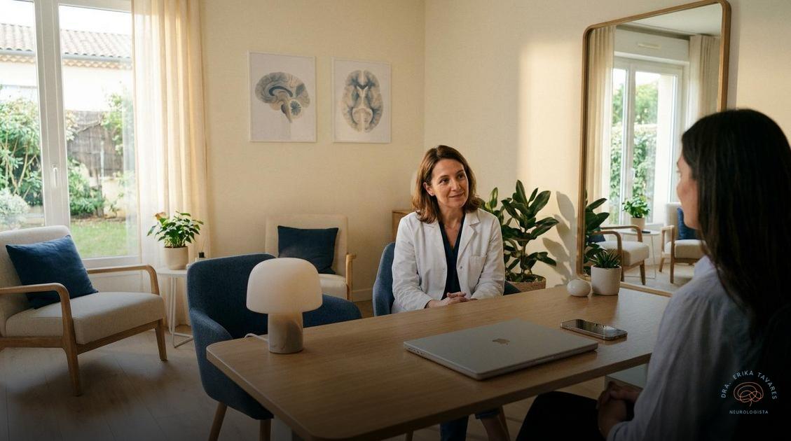 Dra. Erika Tavares, neurologista em Joinville, Jaraguá do Sul, Pomerode, Blumenau, Florianópolis. Saúde cerebral; enxaqueca; analgésico;neurologista;Neurologista em Jaraguá do Sul; Clínica de neurologia em Jaraguá do Sul; Médico especialista em dor de cabeça Jaraguá do Sul;Tratamento para enxaqueca em Jaraguá do Sul; Neurologista particular em Jaraguá do Sul; neuropediatra em Jaraguá do Sul; neurologista em pomerode;neurologista;Especialista em enxaqueca;Neurologista especialista em cefaleia;Tratamento preventivo para enxaqueca;Enxaqueca crônica tem cura;Enxaqueca refratária tratamento;Toxina botulínica para enxaqueca;Aplicação de toxina botulínica para dor de cabeça;Novos tratamentos para enxaqueca;Bloqueio anestésico para dor de cabeça;Diferença entre enxaqueca e dor de cabeça tensional;Enxaqueca com aura sintomas;Enxaqueca menstrual tratamento;Alimentos que causam enxaqueca;Por que minha cabeça dói todo dia;enxaqueca genética
